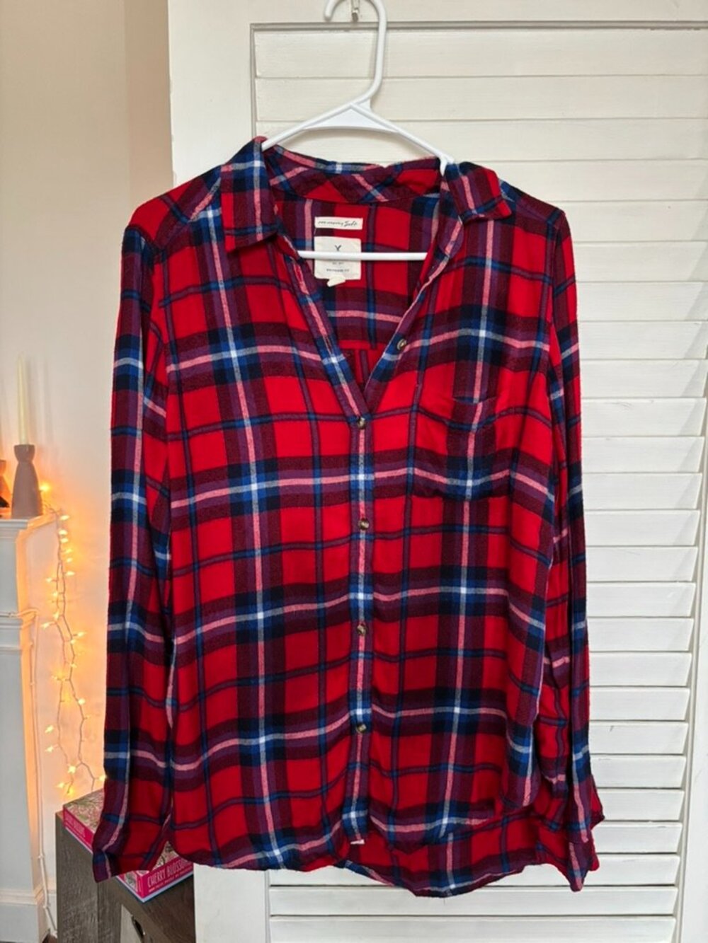 American Eagle Boyfriend Fit Flannel